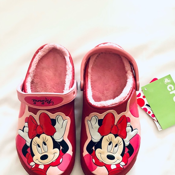 CROCS CLASSIC DISNEY MINNIE MOUSE SIZE J3 - Picture 7 of 11